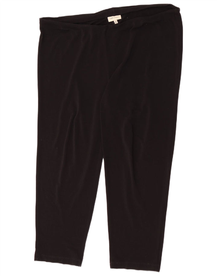Marks & Spencer Damen Autograph Leggings UK 14 Large Schwarz Polyester