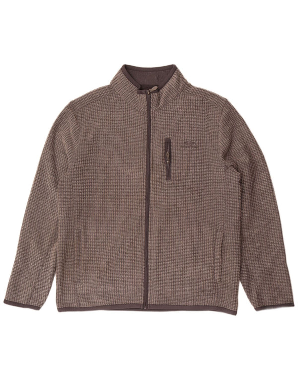 Weird Fish Herren Fleecejacke UK 42 XL Grau Polyester
