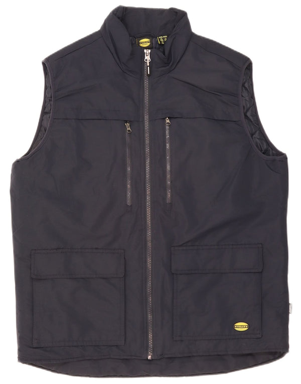 Diadora Damen-Utility-Gilet UK 24 3XL Marineblaues Polyester