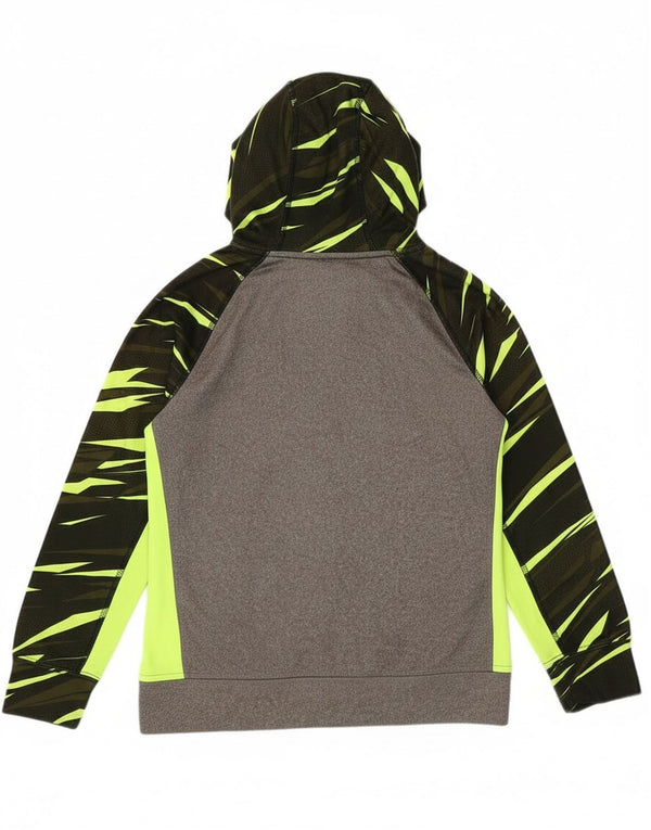 Russell Athletic Kapuzenpullover für Jungen, 10–11 Jahre, Größe L, Grau, Farbblock