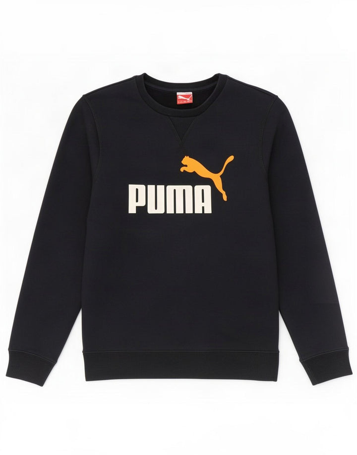 Puma Herren Grafik-Sweatshirt-Pullover, klein, Marineblau