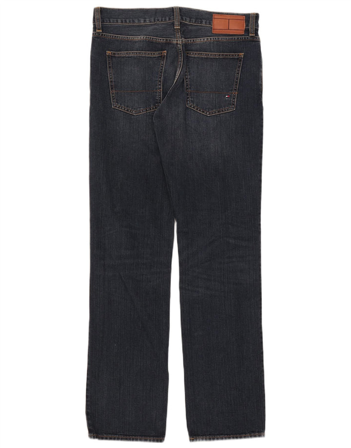 Tommy Hilfiger Damen Straight Jeans W31 L32 Blaue Baumwolle