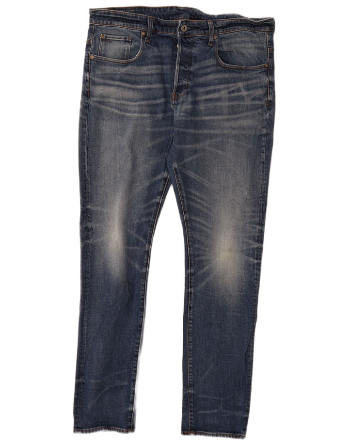 G-STAR Herren 3301 Tapered Jeans W36 L34 Blau