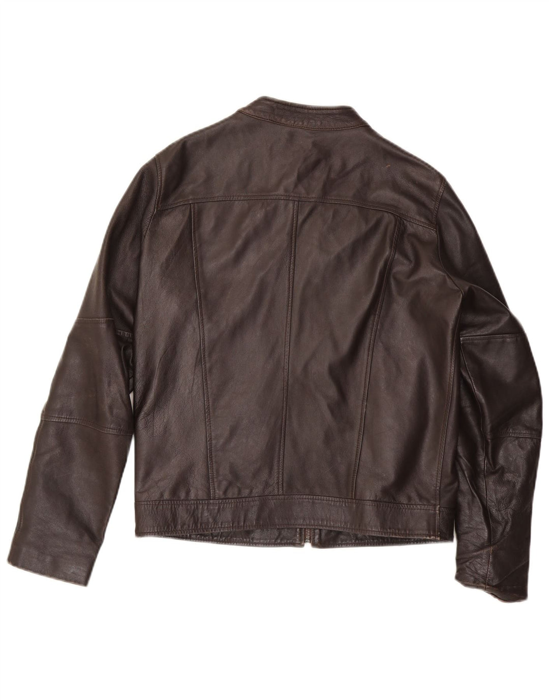 Vintage Herren Lederjacke UK 38 Mittelbraun