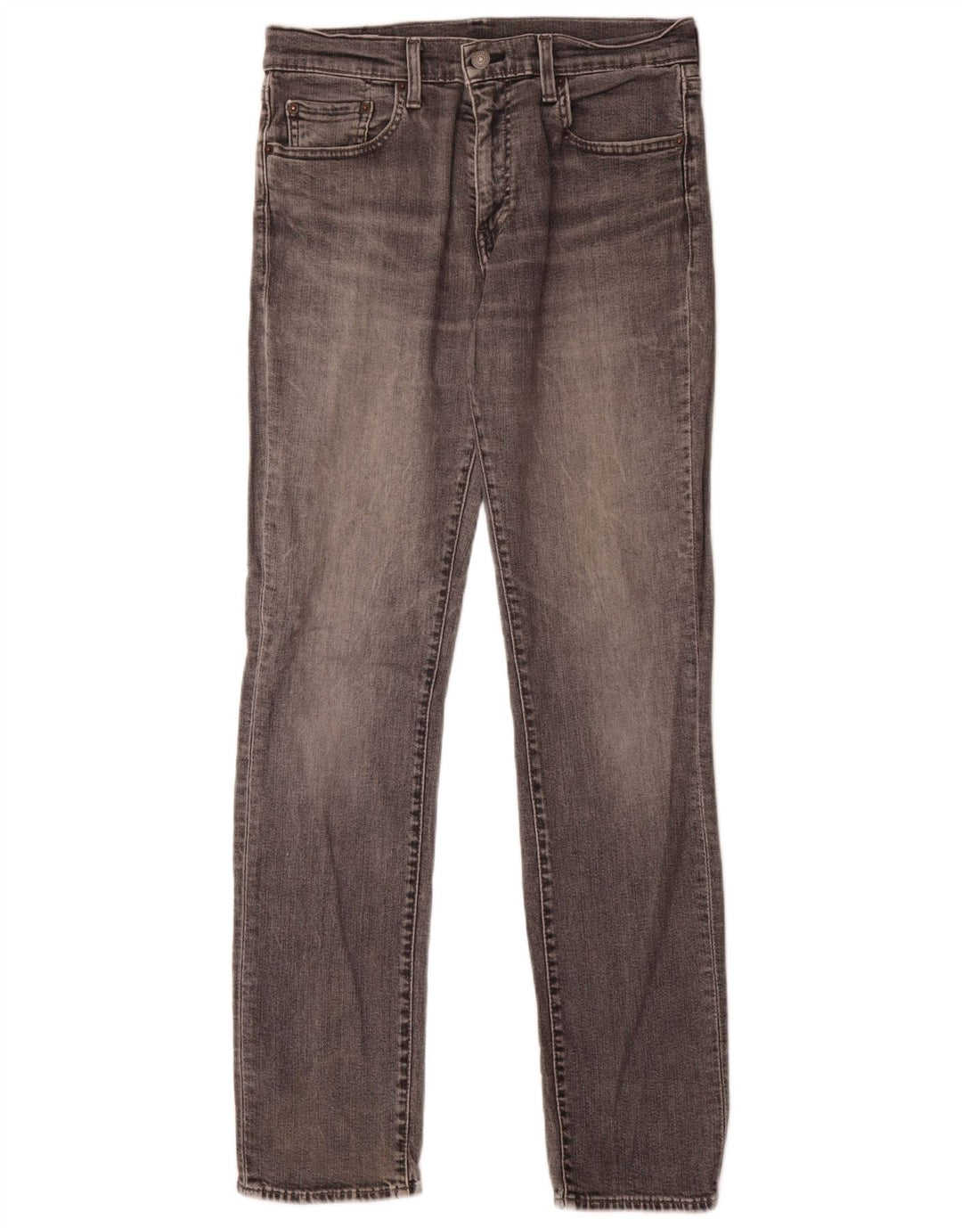 Levi's Herren Slim Jeans W32 L34 Graue Baumwolle