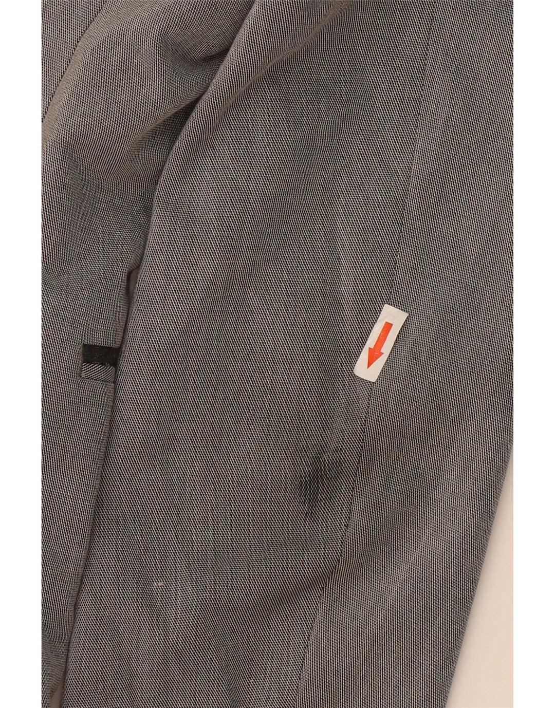 Zara Herren-Blazer mit 2 Knöpfen, EU 48, Mittelgrau, Farbblock