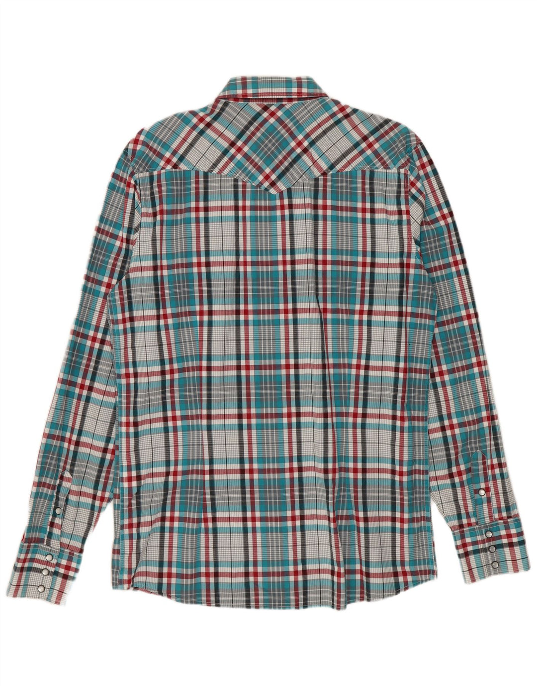 Lee Herren-Flanellhemd XL, mehrfarbig, kariert, Baumwolle