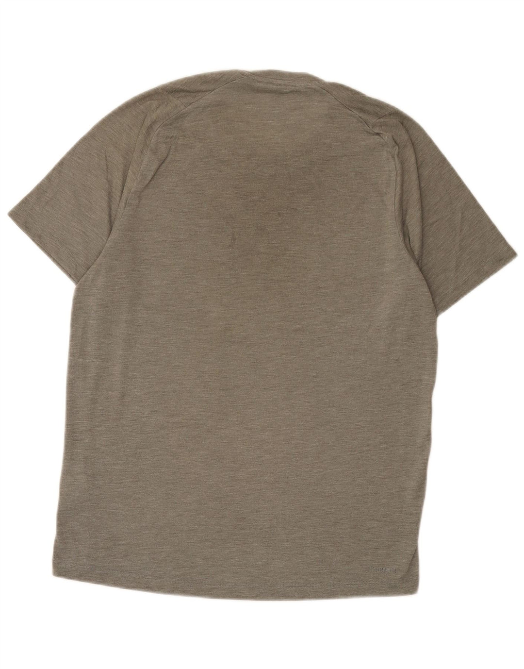 Adidas Herren Climalite T-Shirt Top Mittelgraues Polyester