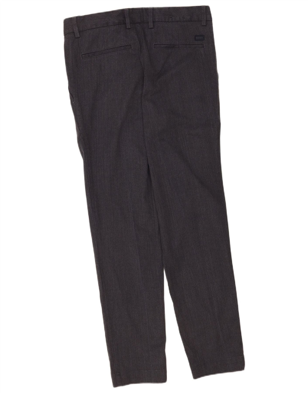 Hugo Boss Herren Kane Regular Fit Chinohose W30 L32 Grau Polyester