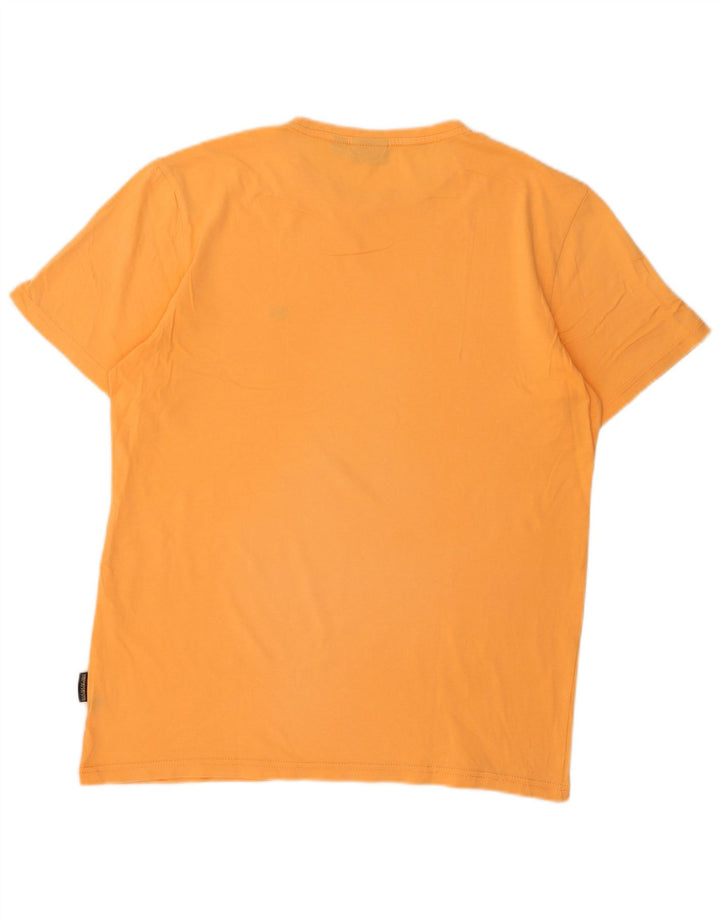 NAPAPIJRI Herren Geographic T-Shirt Top Large Orange