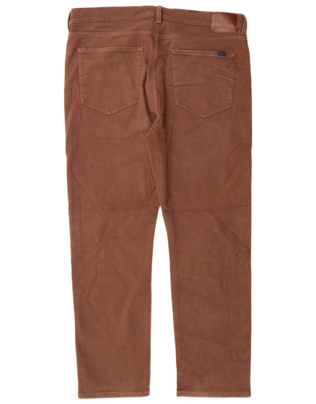 GANT Gerade Freizeithose für Herren, W38, L30, braune Baumwolle