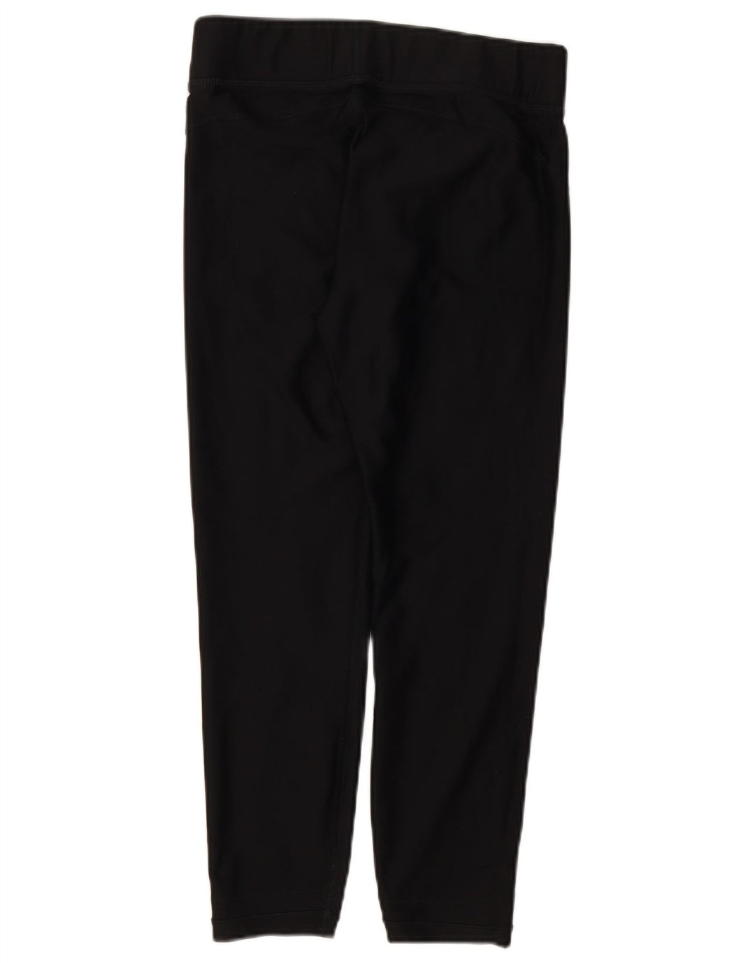 UNDER ARMOUR Womens Crop Leggings UK 12 Medium Black
