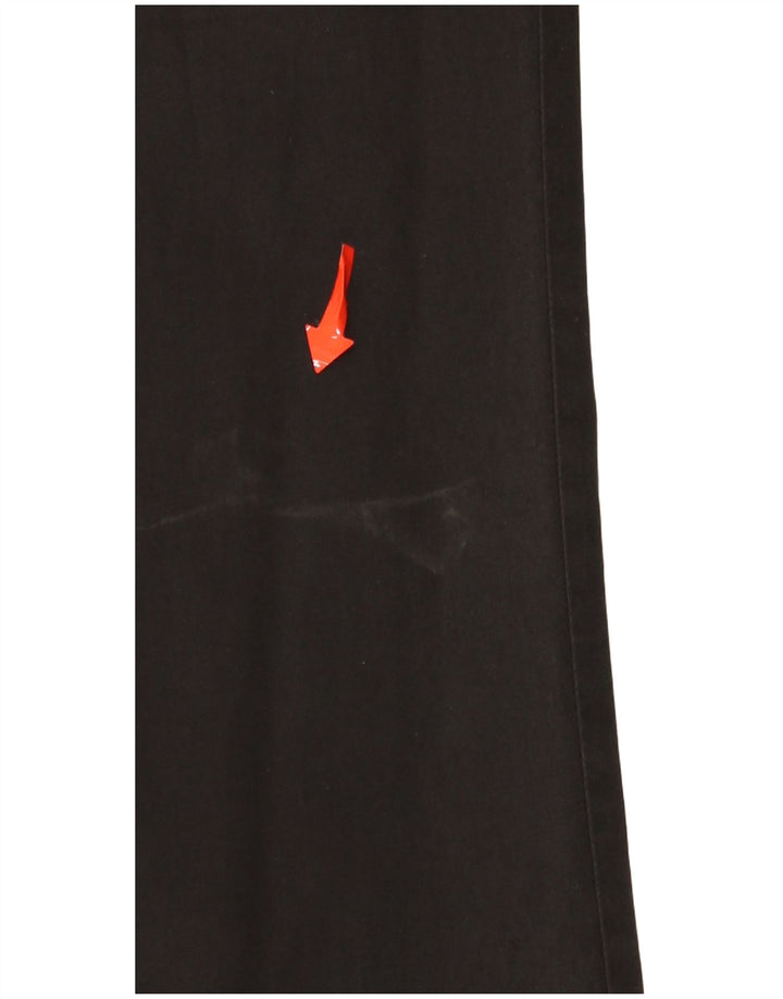 Massimo Dutti Damen Gerade Freizeithose EU 38 Small W28 L32 Schwarz