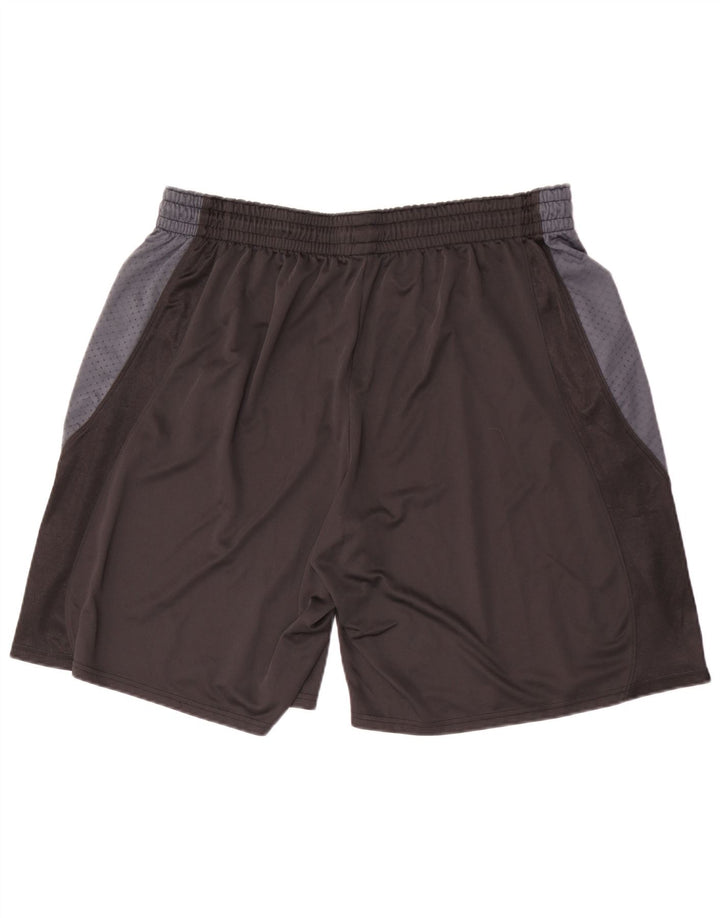 Champion Herren Sportshorts 2XL Schwarz Colourblock Polyester