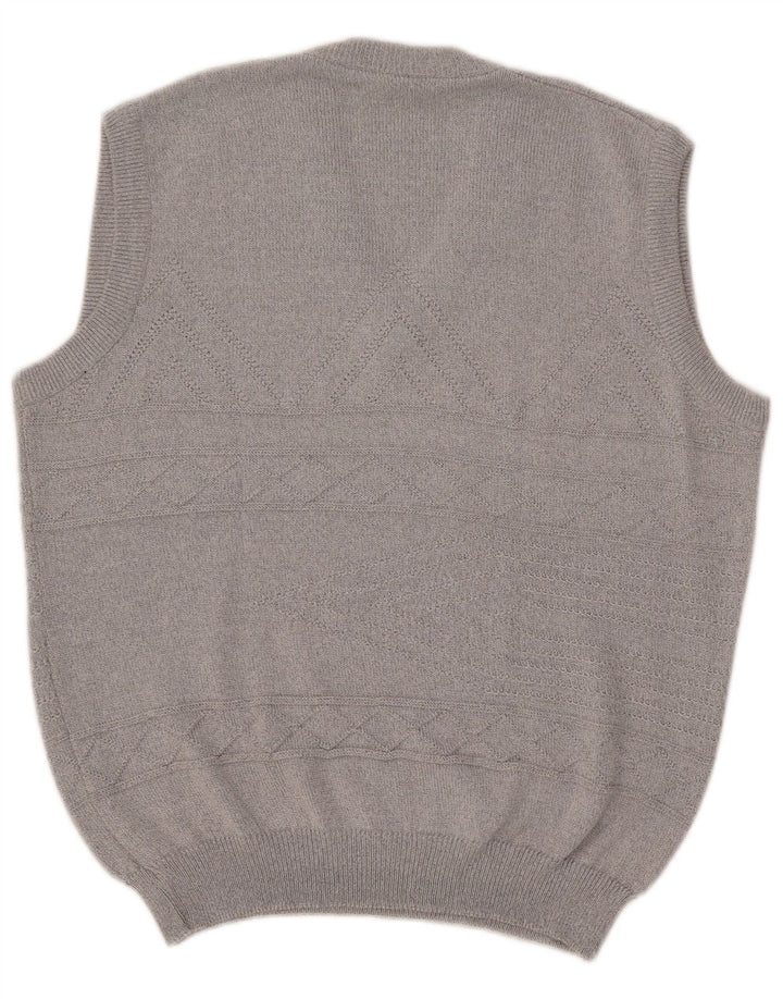 WESTBURY Herren Weste Tank Top IT 52/54 Large Grau