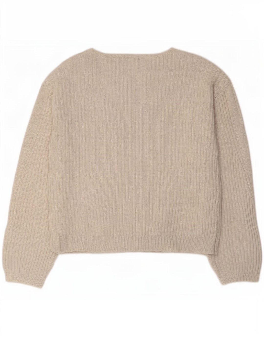 Marks & Spencer Damen-Pullover mit U-Boot-Ausschnitt, Gr. 10, Größe S, gebrochenes Weiß