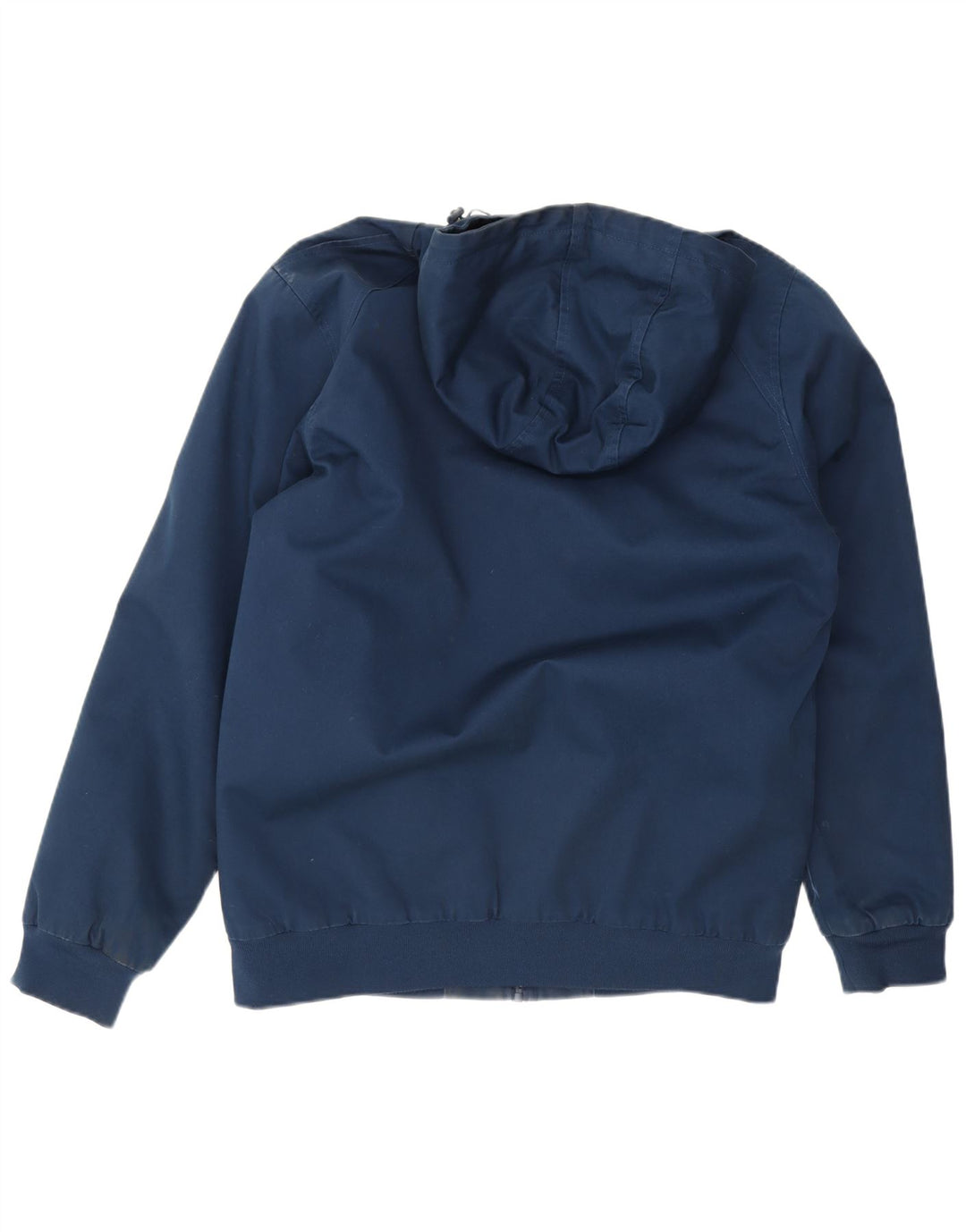 DC Herren-Bomberjacke mit Kapuze, UK 40, große marineblaue Baumwolle