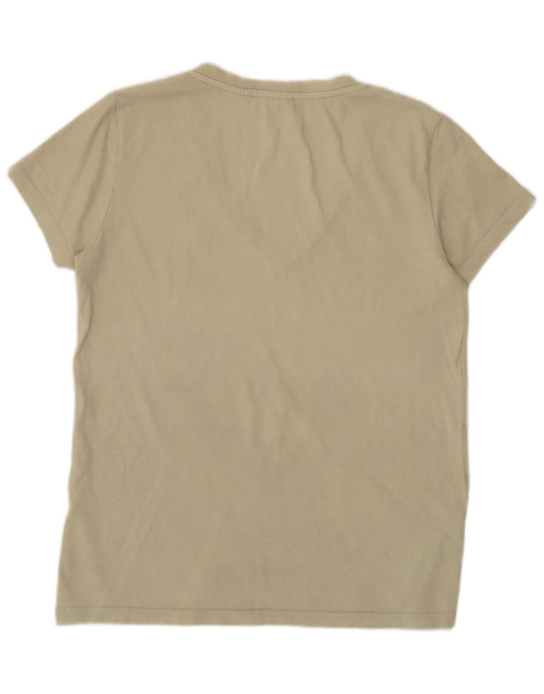 Levi's Damen T-Shirt Top UK 10 Small Beige