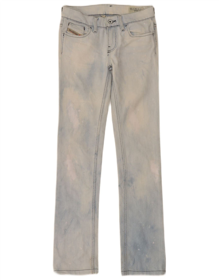 Diesel Damen Liv Slim Jeans W24 L32 Blau