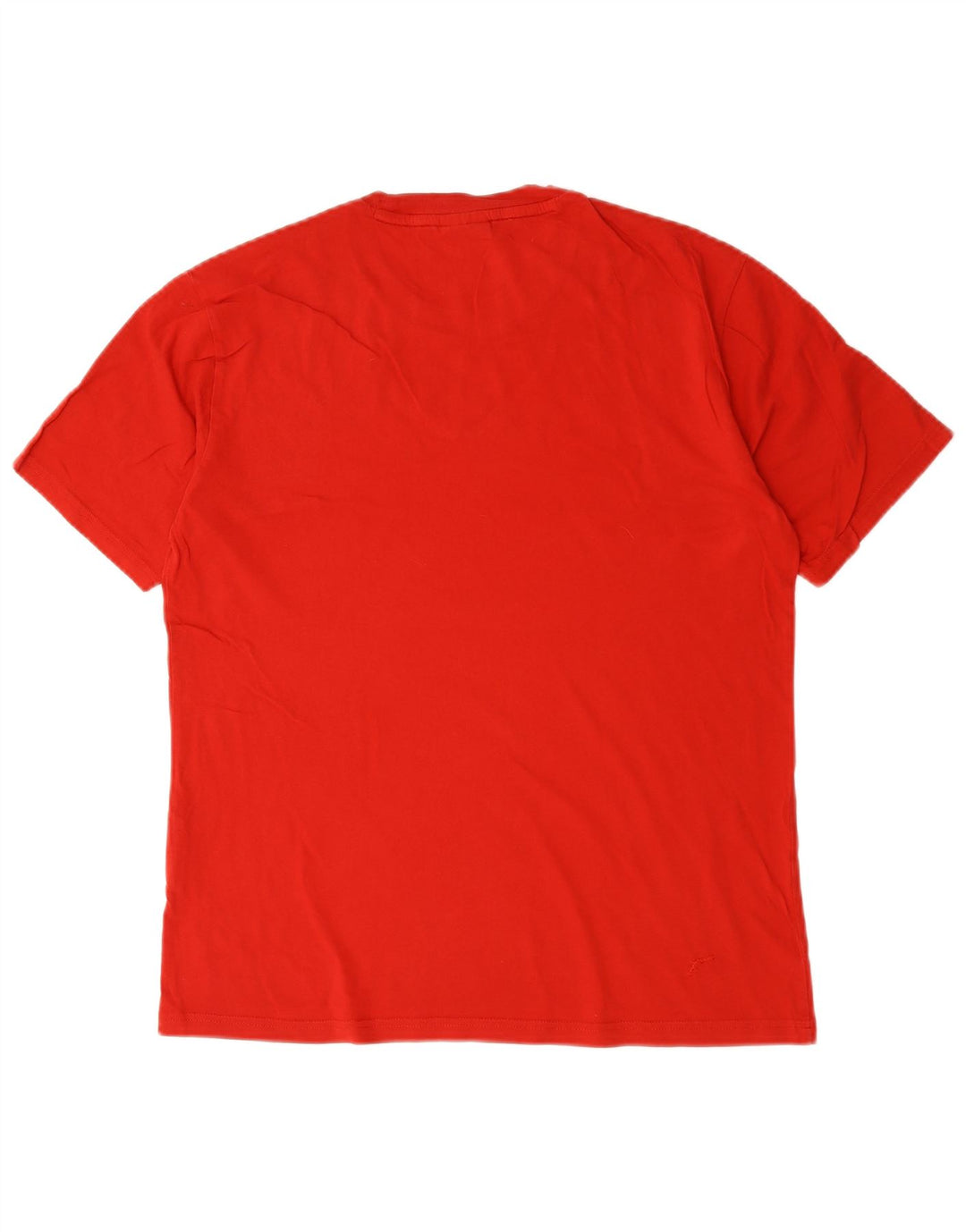 Champion Herren-T-Shirt mit Grafik, mittelrote Baumwolle