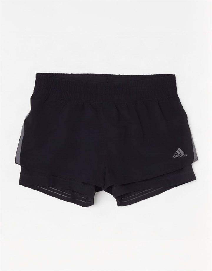 Adidas Damen Aeroready Skort UK 8/10 Small Marineblau Polyester