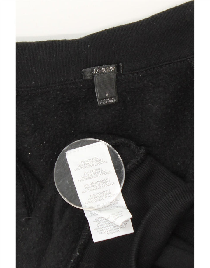 J. Crew Herren-Trainingsanzugoberteil, UK-Größe 10, Größe S, Schwarz, Baumwolle