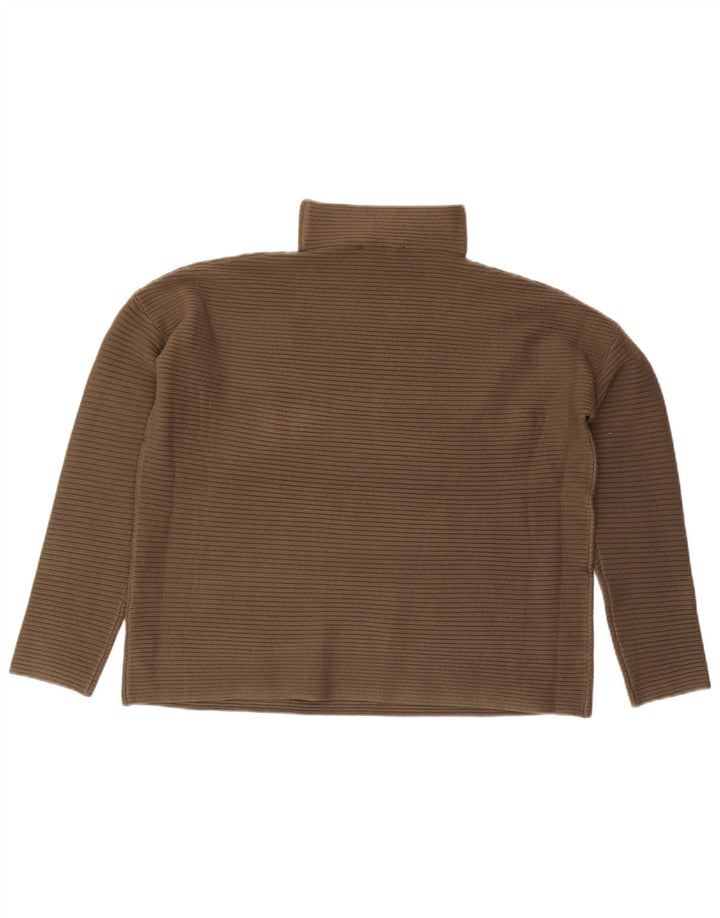 French Connection Rollkragenpullover für Damen, Gr. 10, Khaki