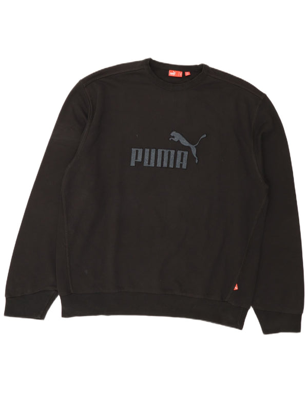 Puma Herren Graphic Sweatshirt Pullover XL Schwarz