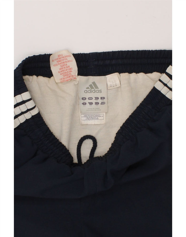 ADIDAS Boys Sport Shorts 9-10 Years Navy Blue Polyester Vintage Adidas and Second-Hand Adidas from Messina Hembry 