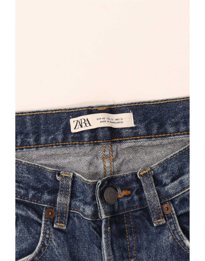 Kurze Jeans für Herren von Zara, EU 40, mittelgroß, W31, L25, Blau