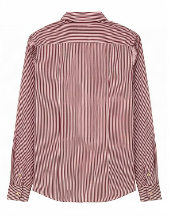 Dolce & Gabbana Herrenhemd IT 48 Medium Mehrfarbig gestreift aus Baumwolle