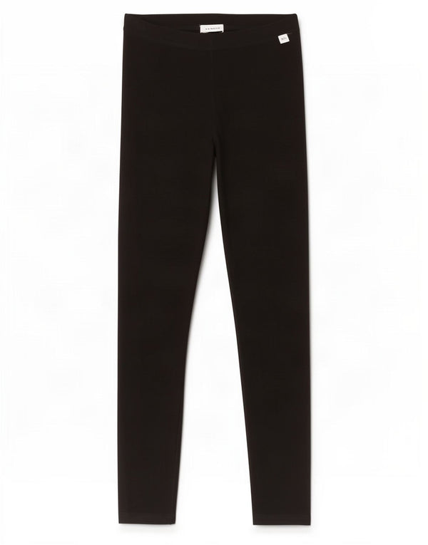 Topshop Damen Leggings UK 8 Small Schwarze Viskose