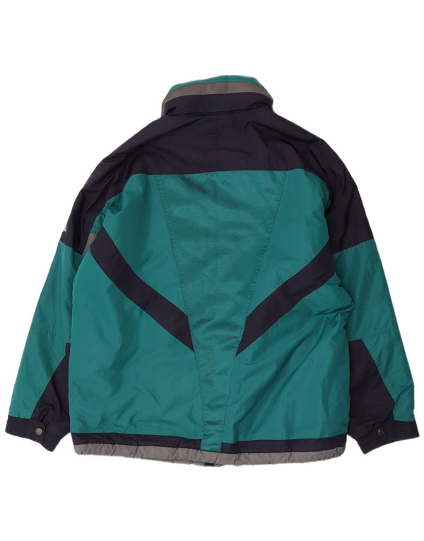 Fila Herren Skijacke IT 56 3XL Blaues Colourblock-Polyester