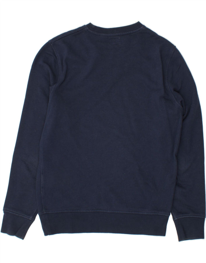 LEVI'S Mens Sweatshirt Jumper Small Navy Blue Cotton Vintage Levi's and Second-Hand Levi's from Messina Hembry 