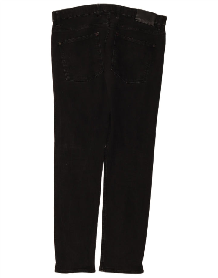 Ted Baker Herren Slim Jeans W34 L30 Schwarz Polyester