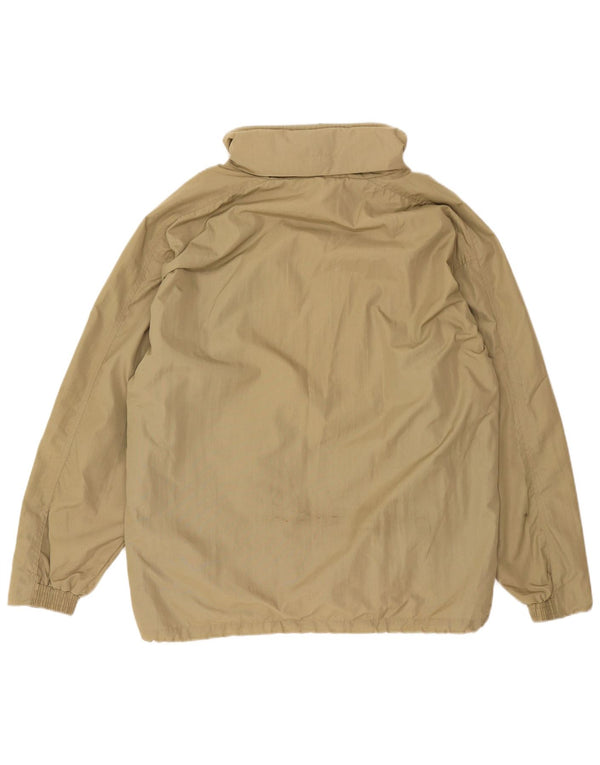 Diadora Herren-Regenjacke mit Kapuze, UK 38, Medium Khaki, Polyamid