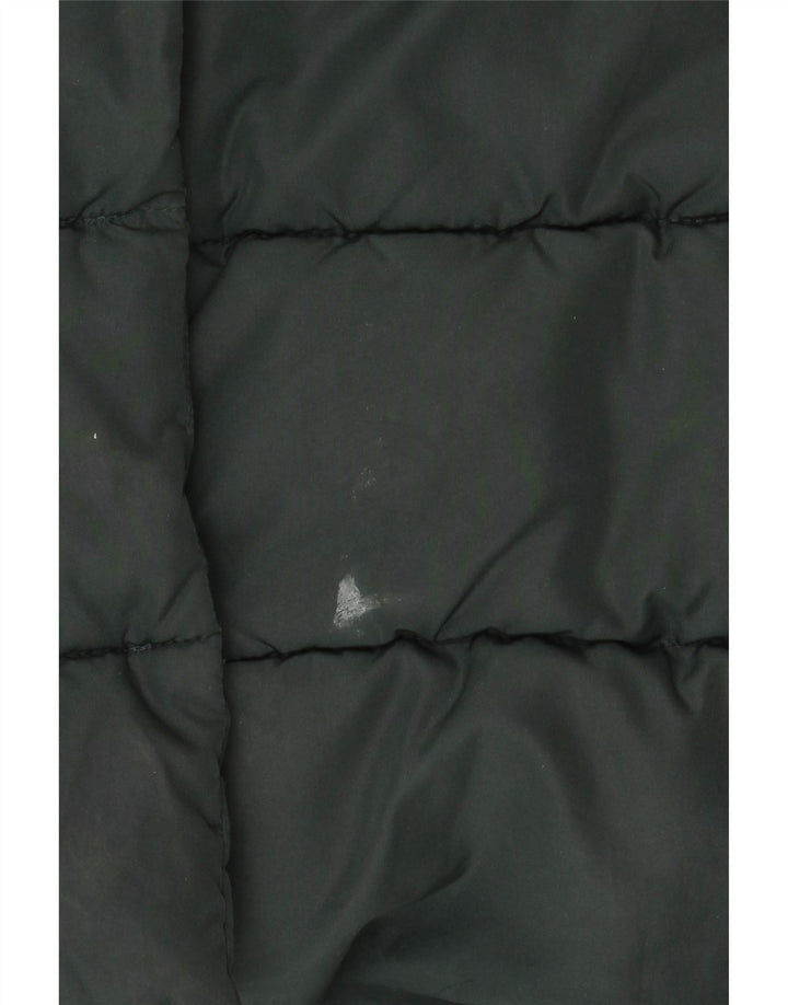 Hobbs Wattierter Damenmantel mit Kapuze, UK 14, Größe L, Grün, Polyester
