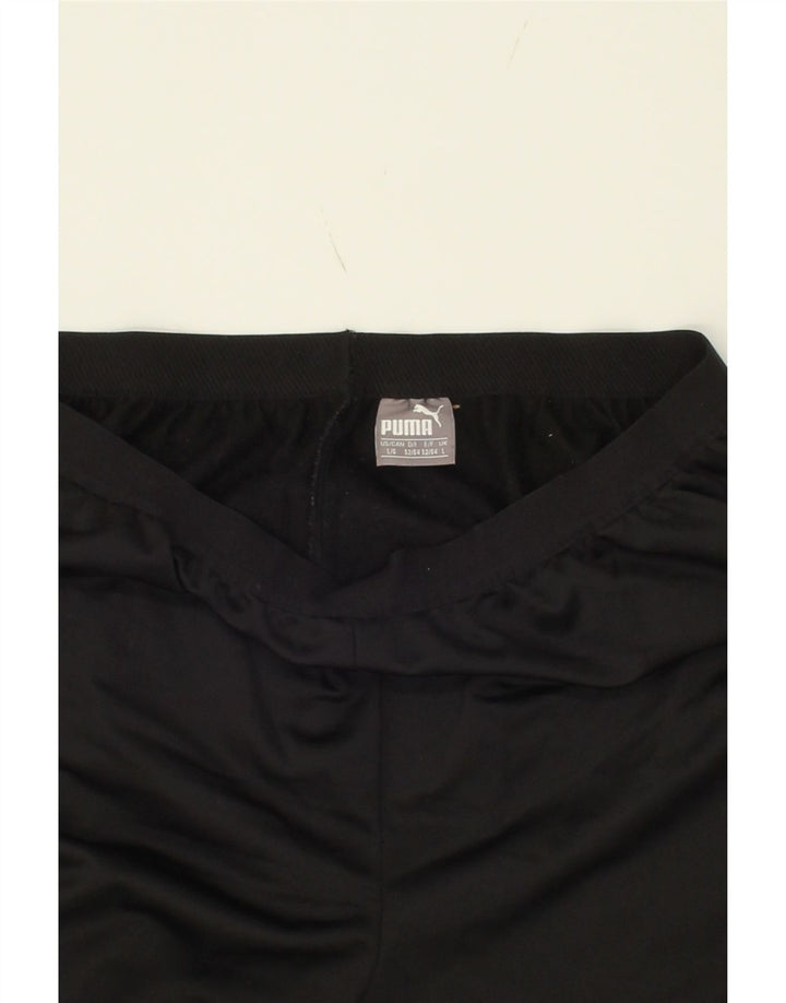 PUMA Mens Tracksuit Trousers Large  Black Vintage Puma and Second-Hand Puma from Messina Hembry 