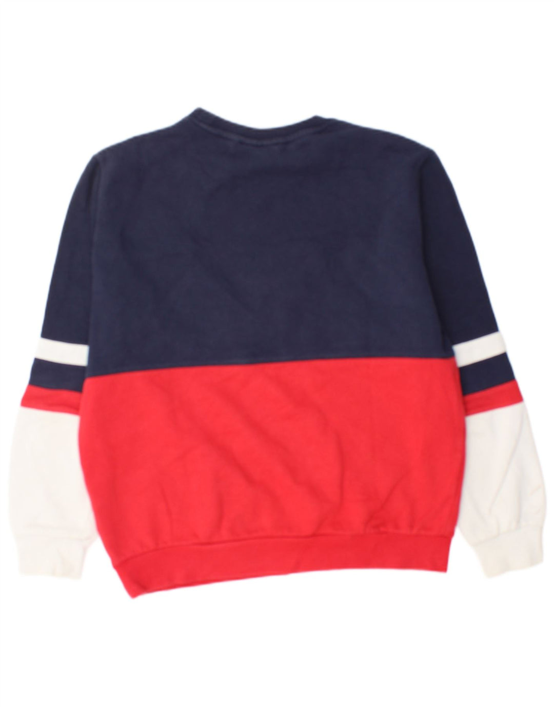 Fila Herren-Sweatshirt mit Grafik, klein, mehrfarbig, Colourblock-Baumwolle