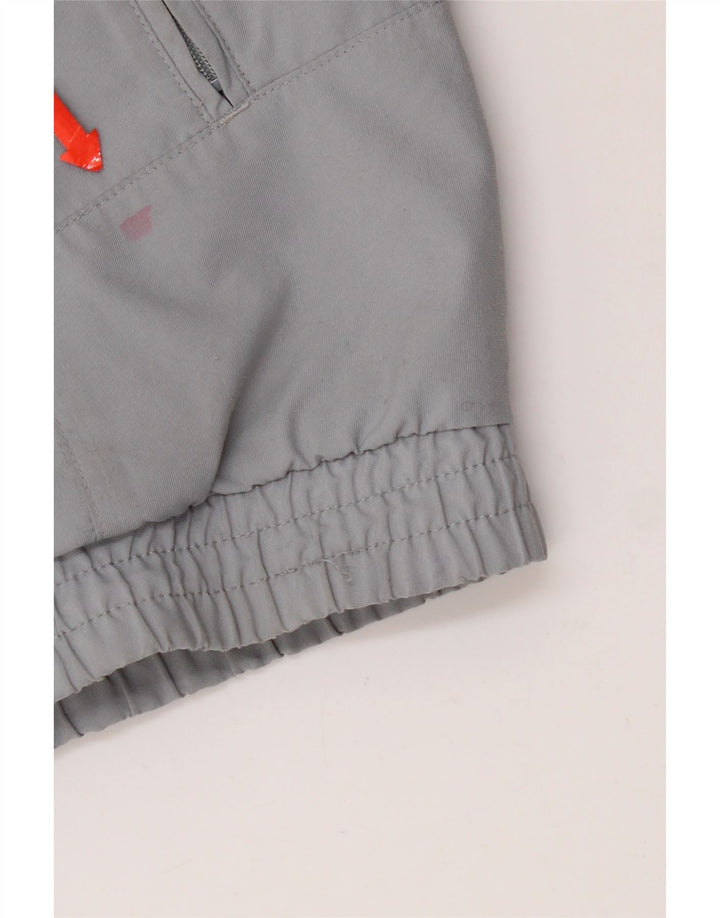 Adidas Herren-Trainingsanzugoberteil, Mittelgrau, Farbblock