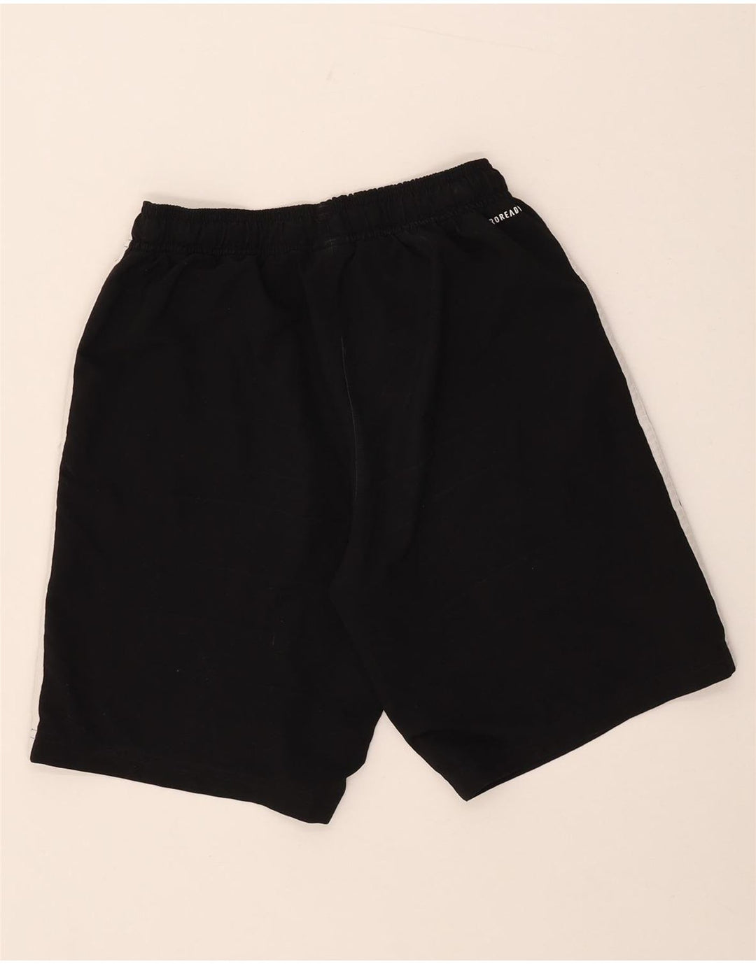 Adidas Jungen Aeroready Sportshorts 12–13 Jahre, schwarzes Polyester