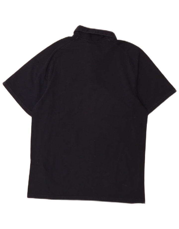 NIKE Jungen-Poloshirt, 12–13 Jahre, groß, marineblau, Colourblock-Baumwolle