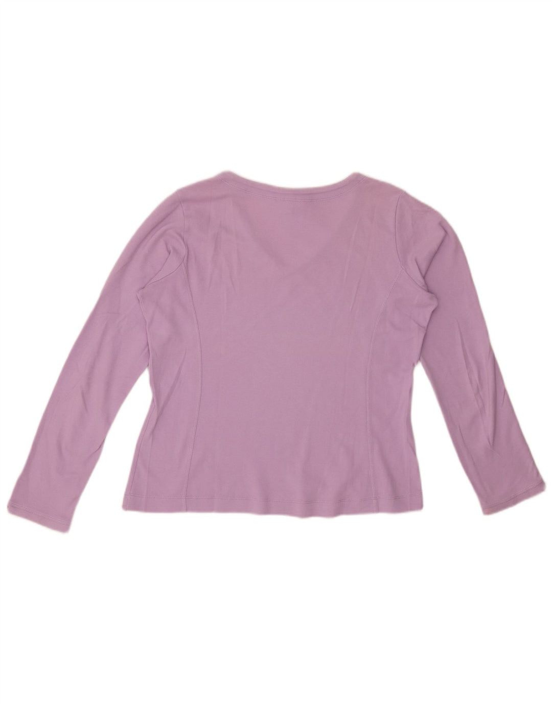 CHAMPION Damen Easy Fit Top Langarm UK 14 Medium Purple