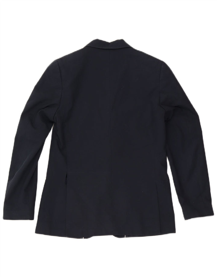 Marks & Spencer Jungen-Blazer mit 2 Knöpfen, 13–14 Jahre, marineblaues Polyester