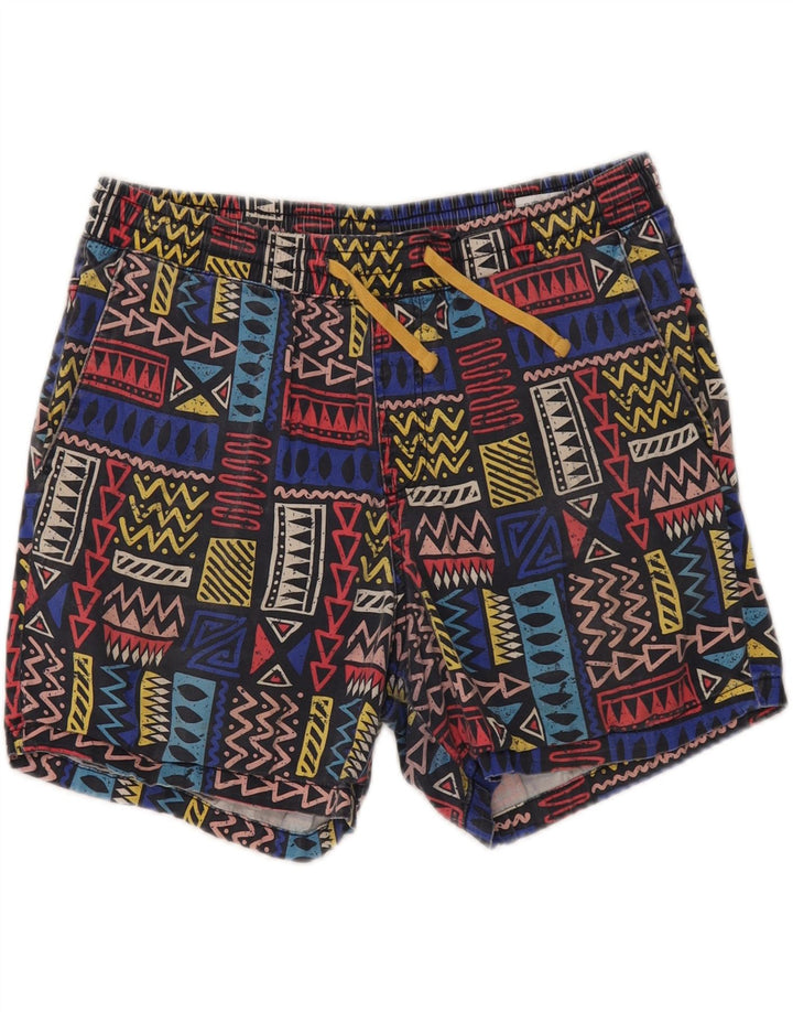 JACK & JONES Herren Chinoshorts Medium W32 Mehrfarbige geometrische Baumwolle