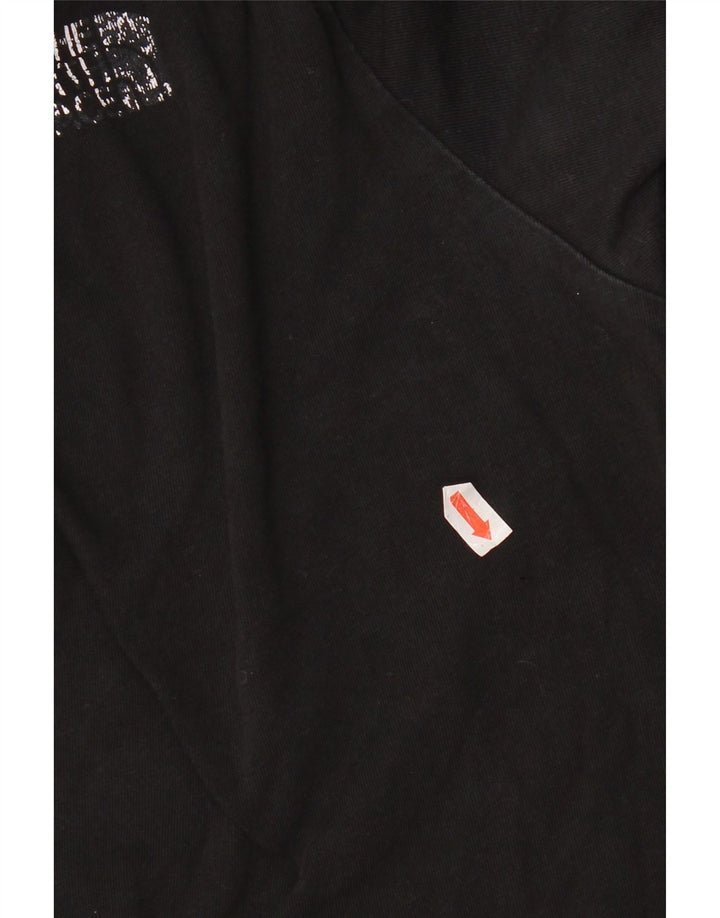 The North Face Herren Grafik-T-Shirt-Oberteil Mittelschwarz