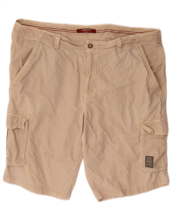 CARRERA Herren 618 Cargoshorts W42 2XL Beige Baumwolle