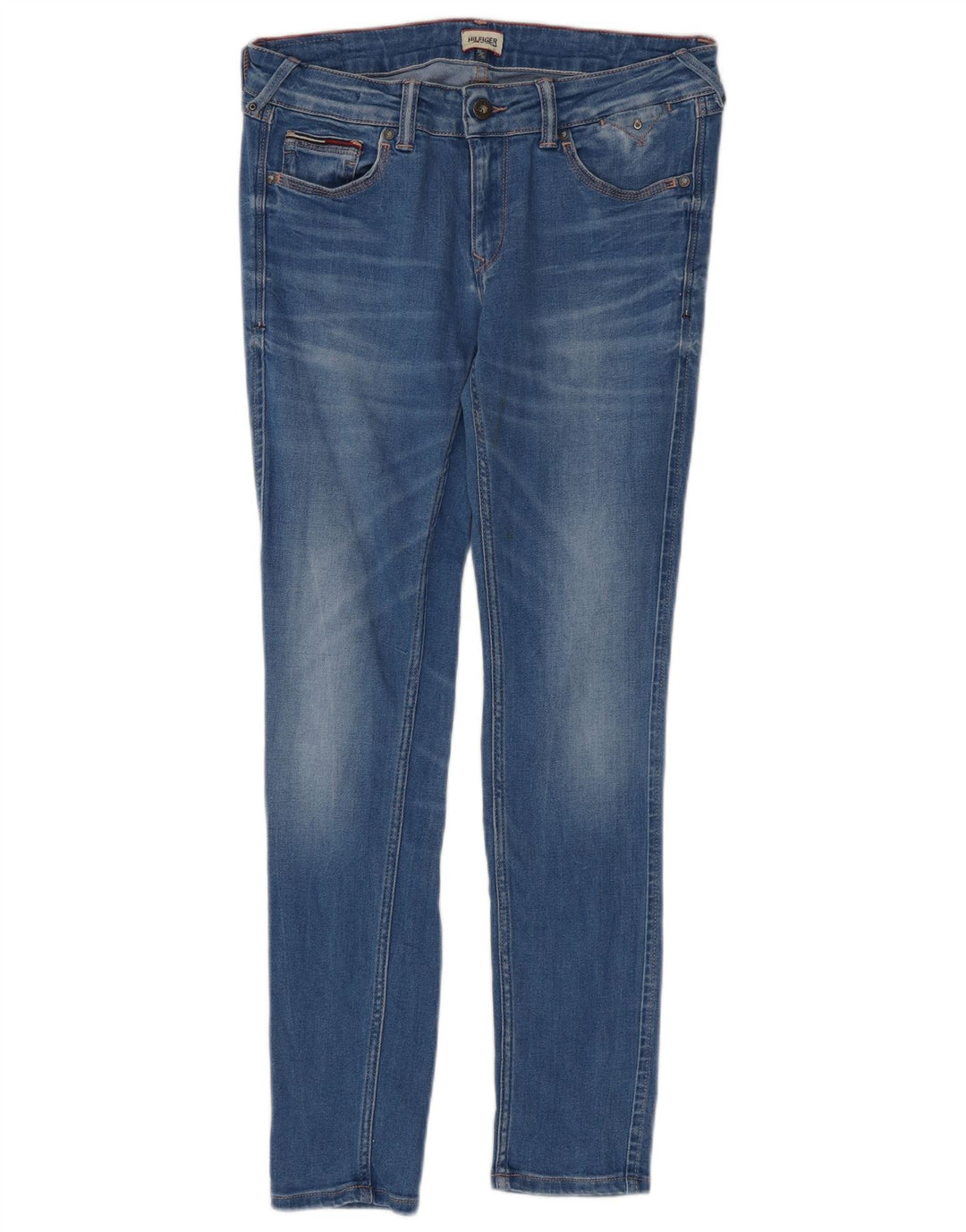 Tommy Hilfiger Damen Skinny Jeans W30 L30 Blau