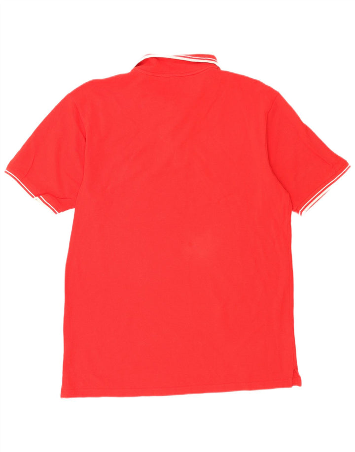 Umbro Herren Poloshirt 2XL Rote Baumwolle