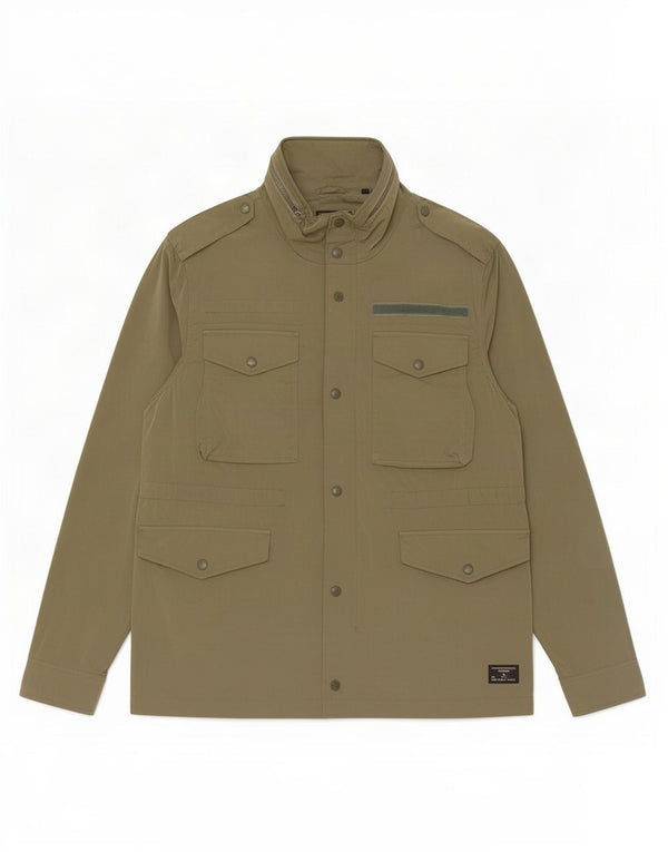 Superdry Herren Militärjacke UK 42 XL Khaki Nylon